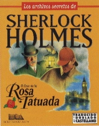 Carátula de Los Archivos Secretos de Sherlock Holmes: El Caso de la Rosa Tatuada