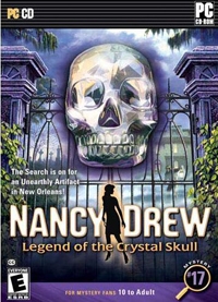 Carátula de Nancy Drew 17: The Legend of the Crystal Skull