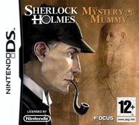 Carátula de Sherlock Holmes y el misterio de la momia DS