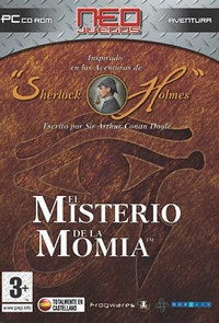 Carátula de Sherlock Holmes y el Misterio de la Momia