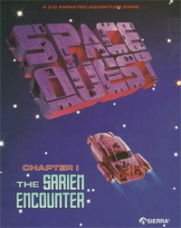 Carátula de Space Quest I: The Sarien Encounter (EGA)