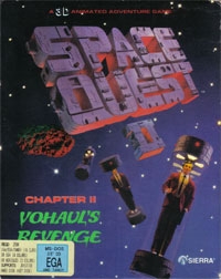 Carátula de Space Quest II: Vohaul's Revenge